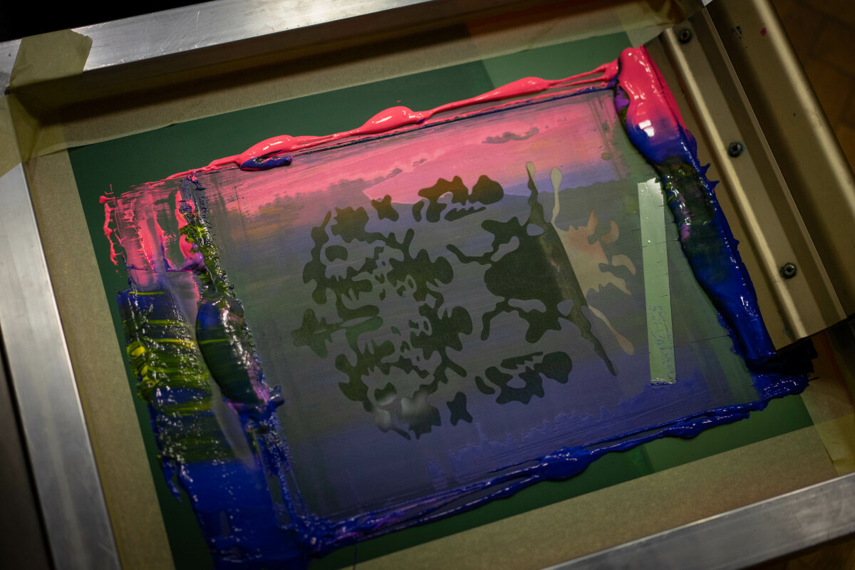 Memory Silkscreening with Karolína Raimund
